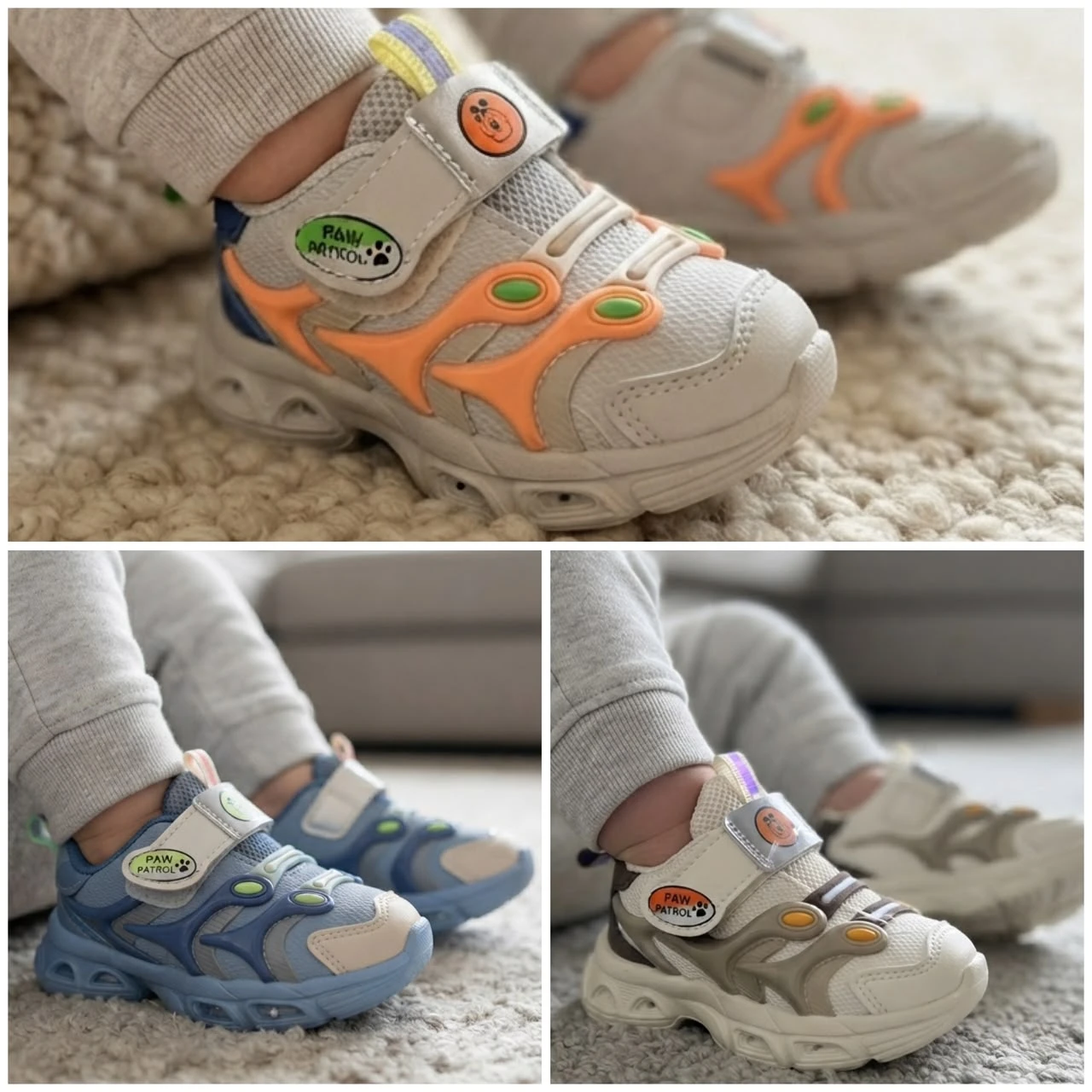 Kids Cartoon Paw Patrol Mesh Sporty Sneakers