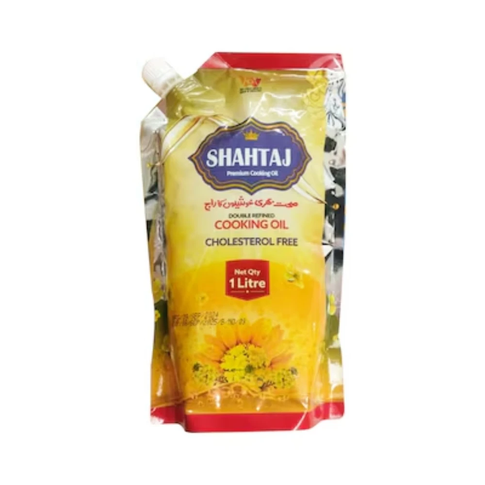 Shahtaj Canola Oil 1L x 5 Standup Pouch